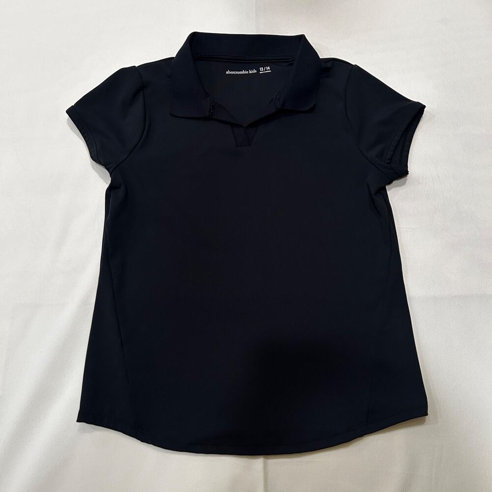 Abercrombie Kids Girls, size: 13/14 top. Casual style. Color: Black.